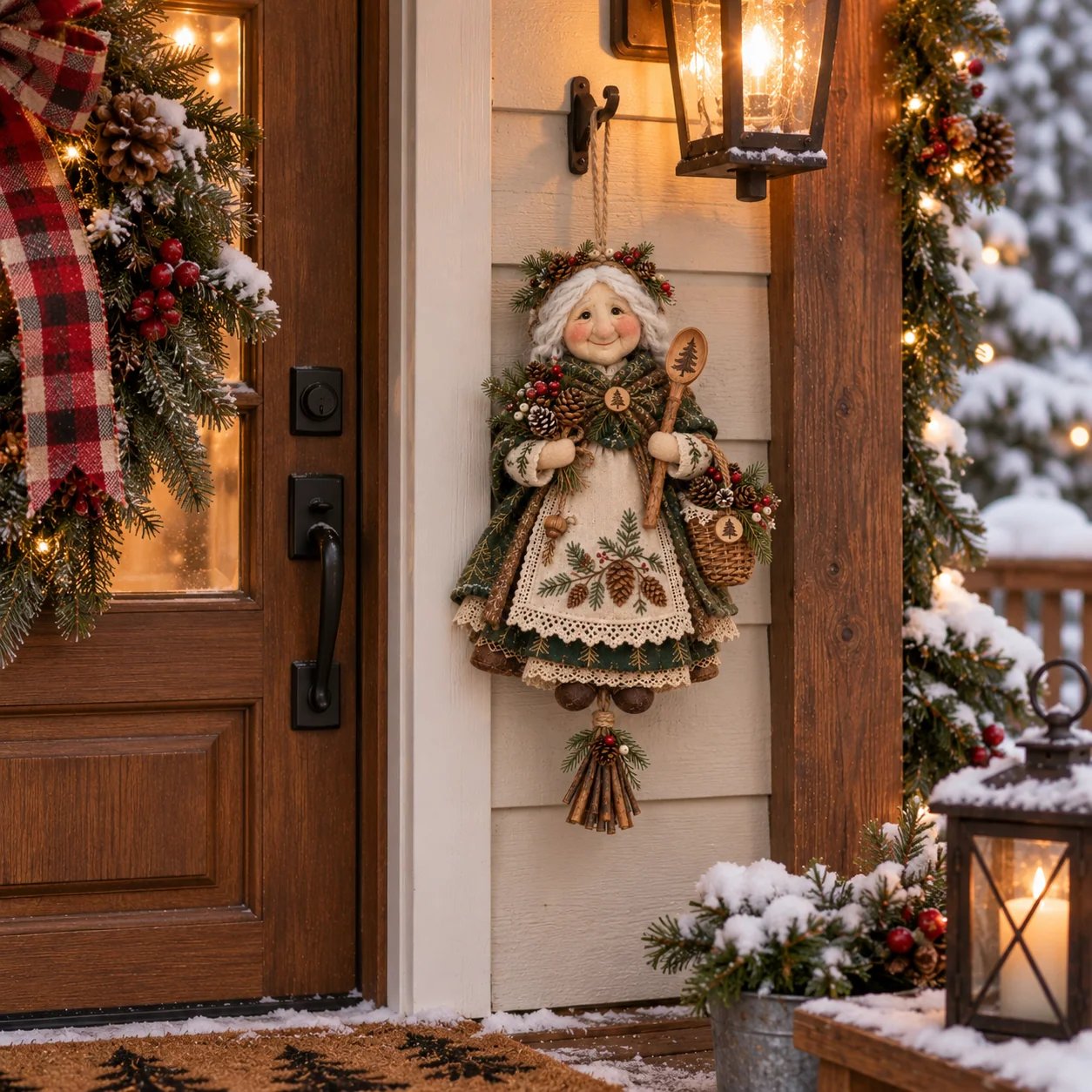 🔥😍Handmade Good Luck Granny 🍀Chase Away Worries, Bring Home Warmth 