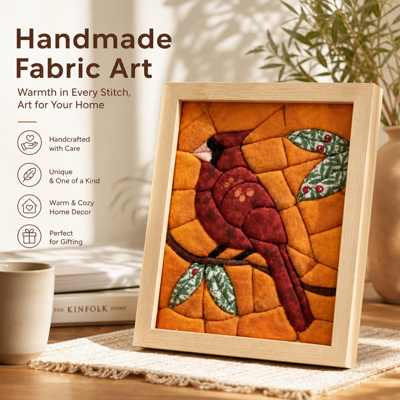 🖼️ Quilted Fabric Wall Art Kit
