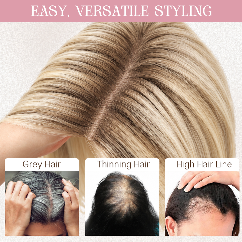 ✨ Clip-in Hair Bangs & Hair Piece for Women