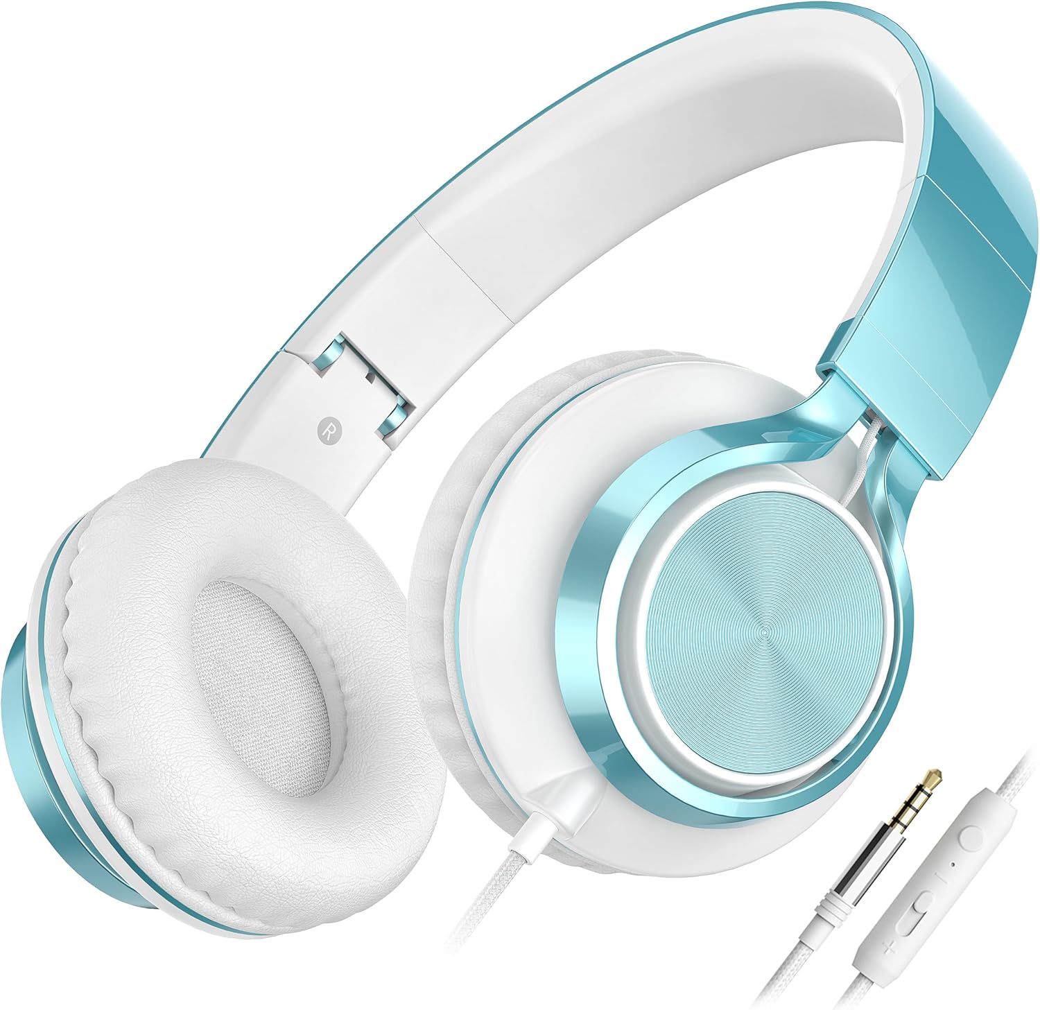 AMOSTING Kids Headphones (Lime Green)