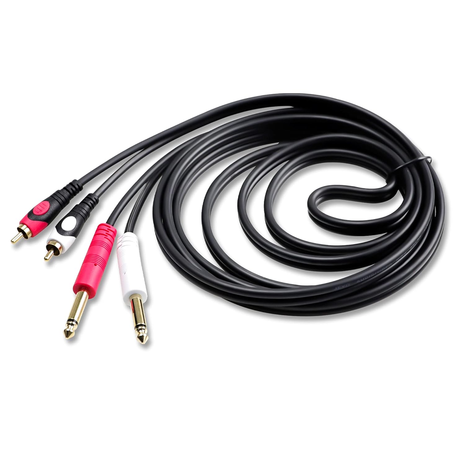 AMOSTING RCA to 1/4 Cable