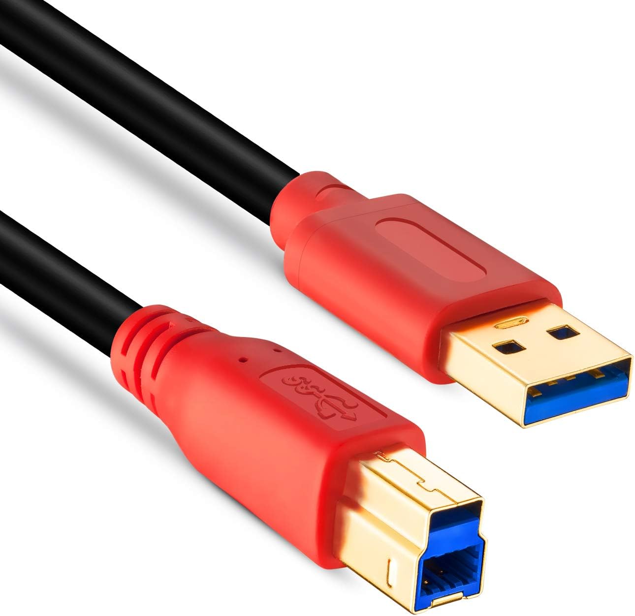 AMOSTING USB 3.0 Cable A Male to B Male