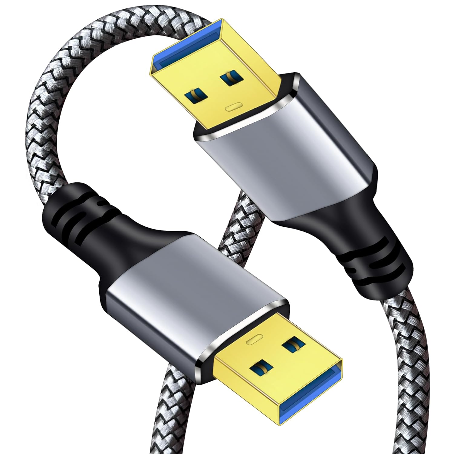 AMOSTING USB 3.0 A to A Male Cable