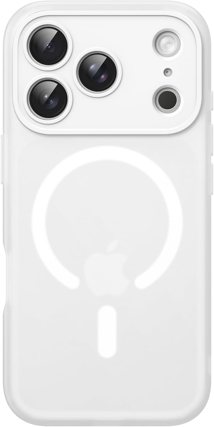 AMOSTING Matte Case for iPhone 17 Pro(Frosted Clear)