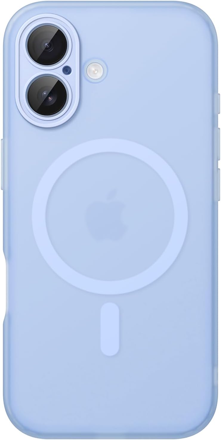 AMOSTING Matte Case for iPhone 17 （Blue）