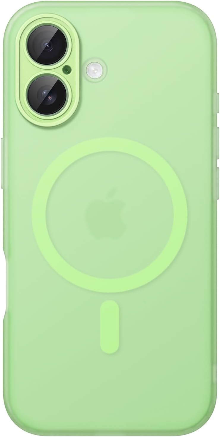 AMOSTING Matte Case for iPhone 17 （Green）