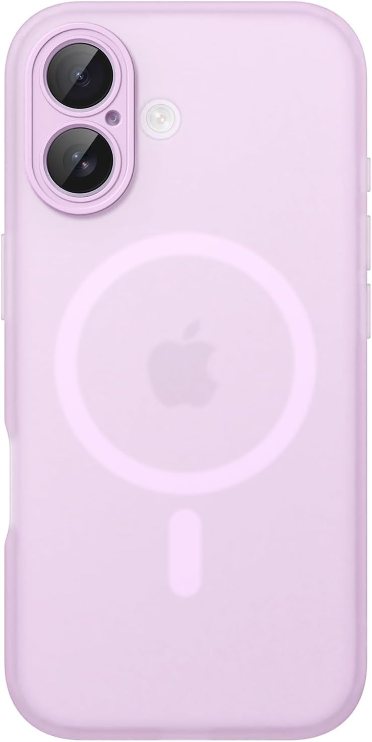 AMOSTING Matte Case for iPhone 17 （Purple）