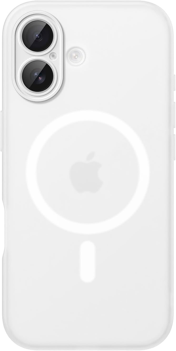AMOSTING Matte Case for iPhone 17 （White）