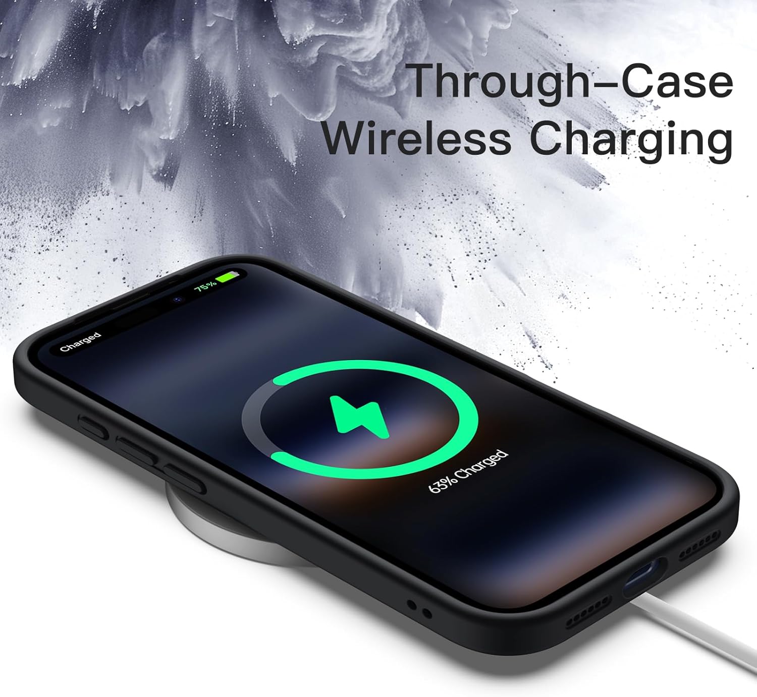 AMOSTING Case for iPhone 17 Pro Max (Black)