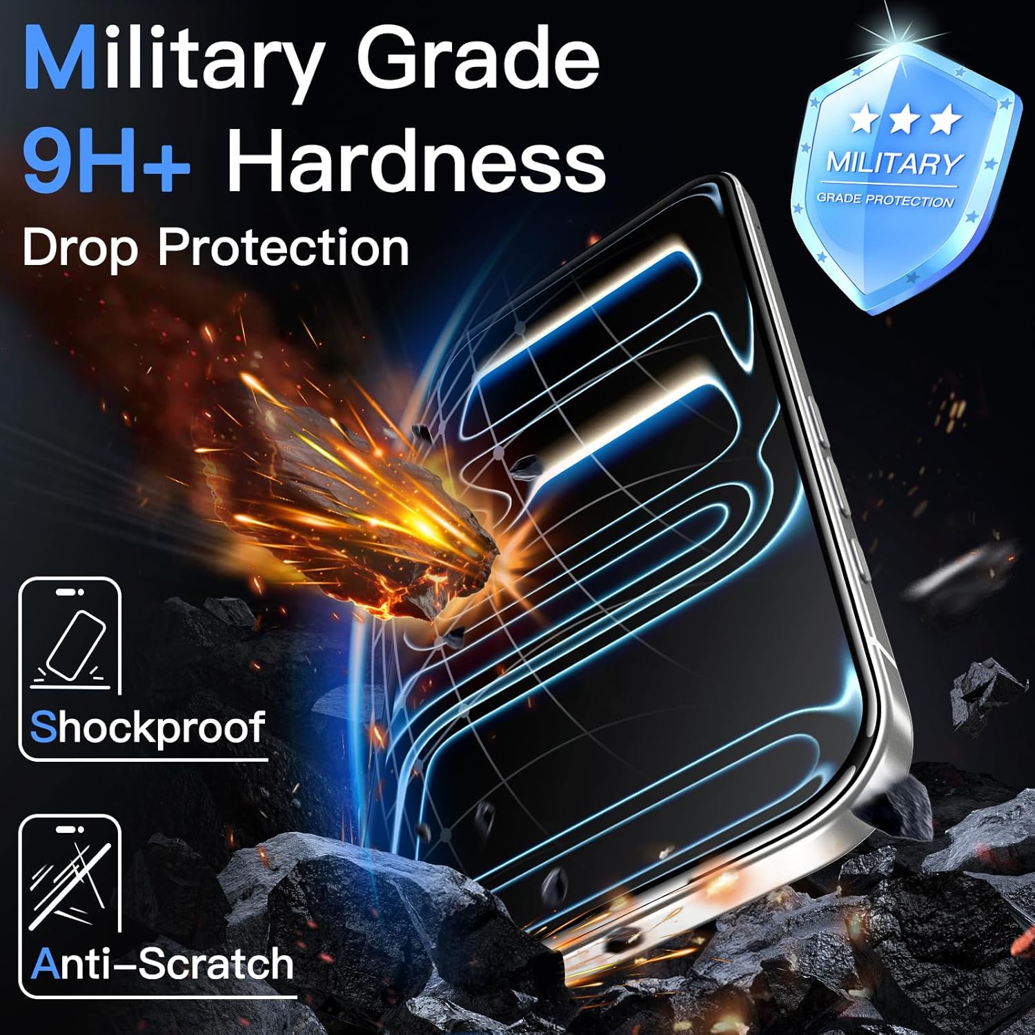 AMOSTING Infinity Screen Protector for iPhone