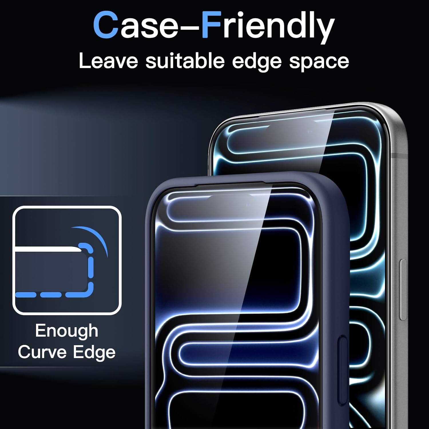 AMOSTING Infinity Screen Protector for iPhone