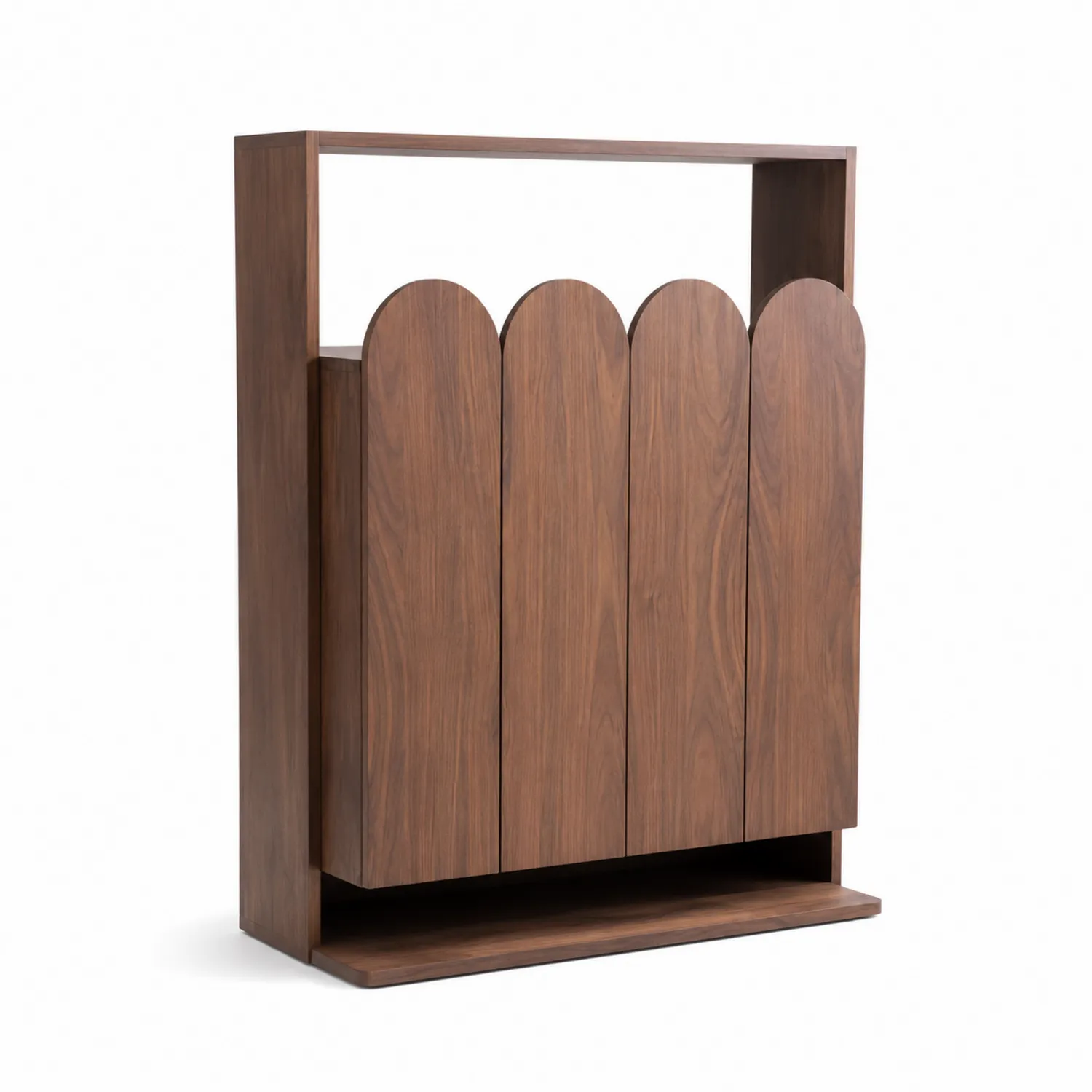 Meuble à chaussures en bois marron