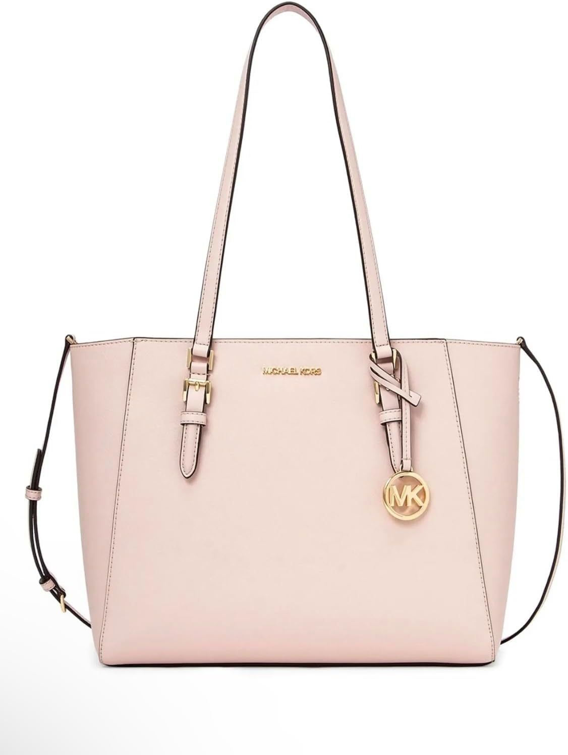 Michthtael Kors Charlotte Large 3-in-1 Tote Crossbody Handbag Leather