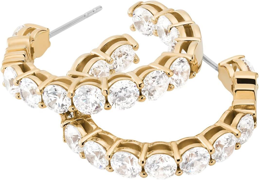 19 Styles - Michthtael Kors Gold-Tone Hoop Earrings for Women; Huggie Earrings for Women; Stainless Steel Earrings; Jewelry for Women