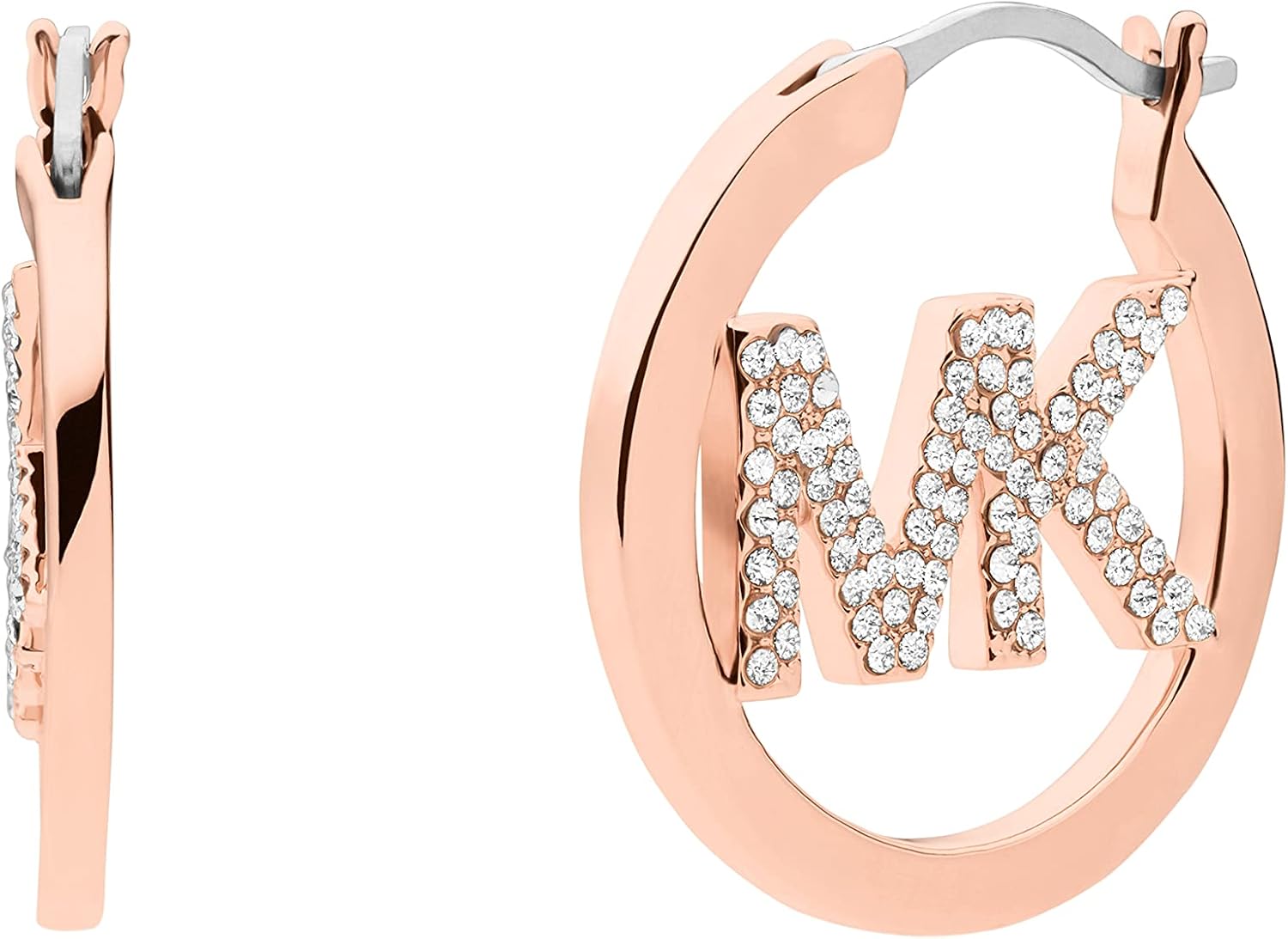 19 Styles - Michthtael Kors Gold-Tone Hoop Earrings for Women; Huggie Earrings for Women; Stainless Steel Earrings; Jewelry for Women