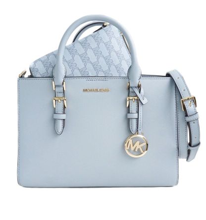 Michthtael Kors Charlotte LG Tote 3 IN1 leather shoulder bag + new