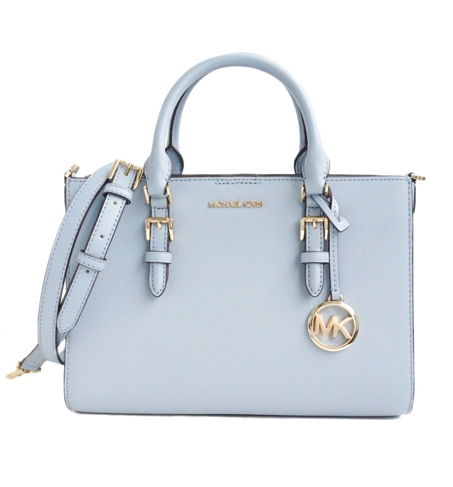 Michthtael Kors Charlotte LG Tote 3 IN1 leather shoulder bag + new