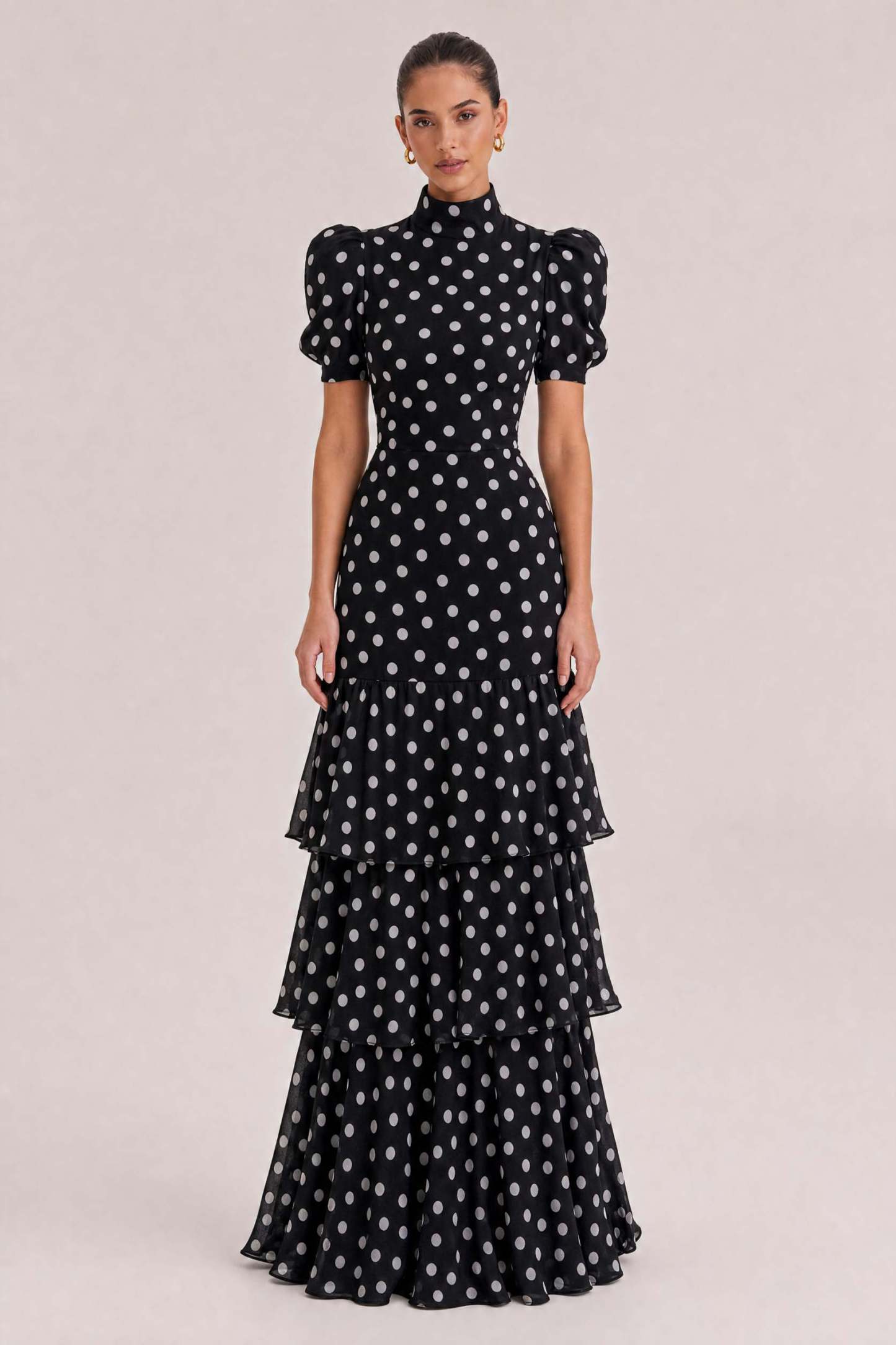 Retro Princess Multi-Layer Maxi Cake Dress