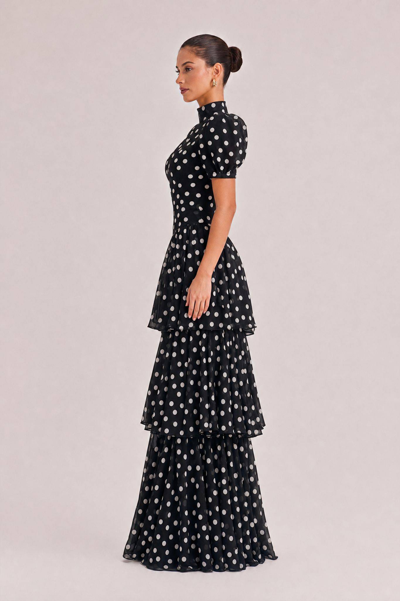 Retro Princess Multi-Layer Maxi Cake Dress