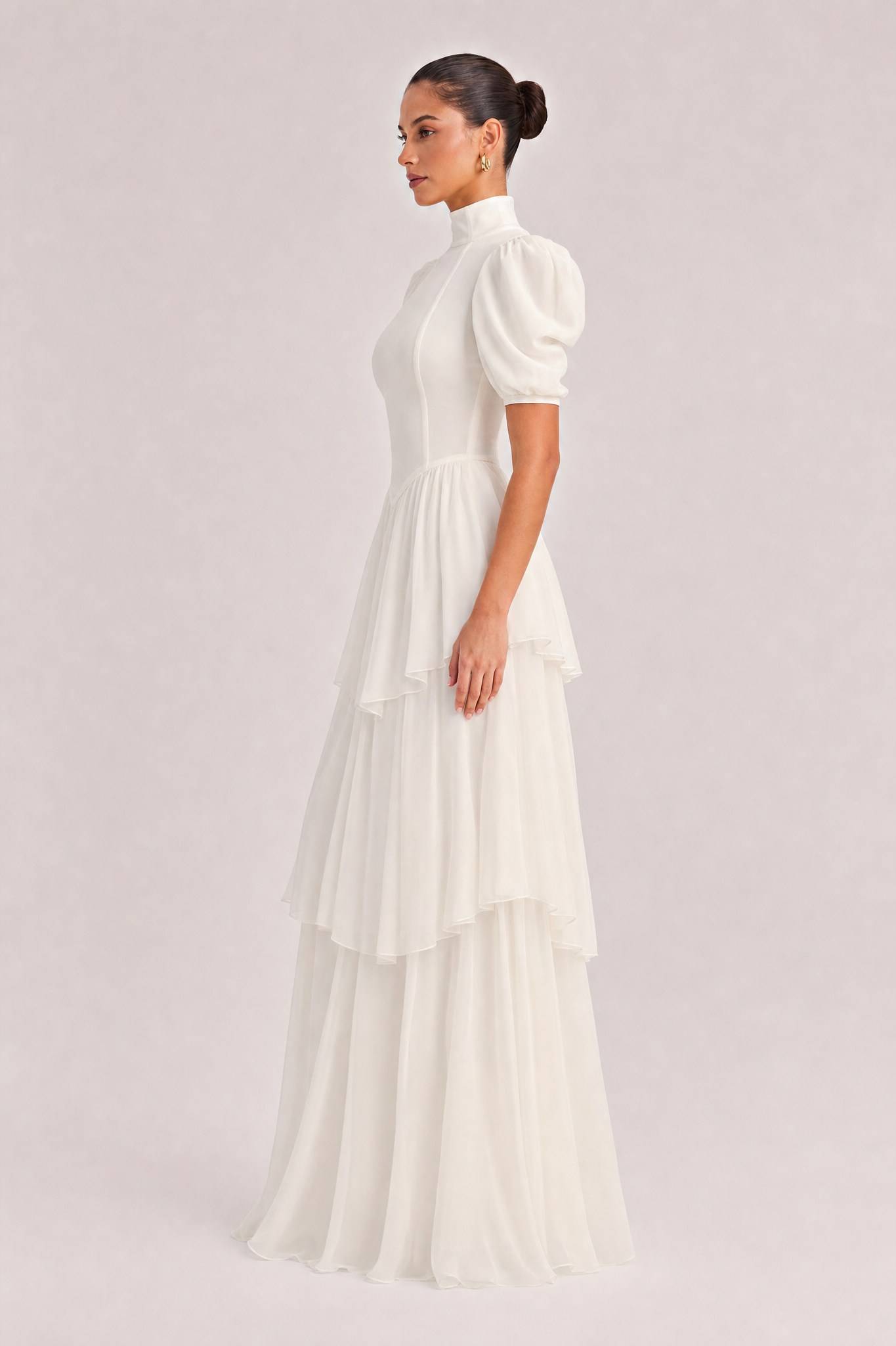 Retro Princess Multi-Layer Maxi Cake Dress