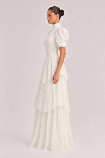 Retro Princess Multi-Layer Maxi Cake Dress