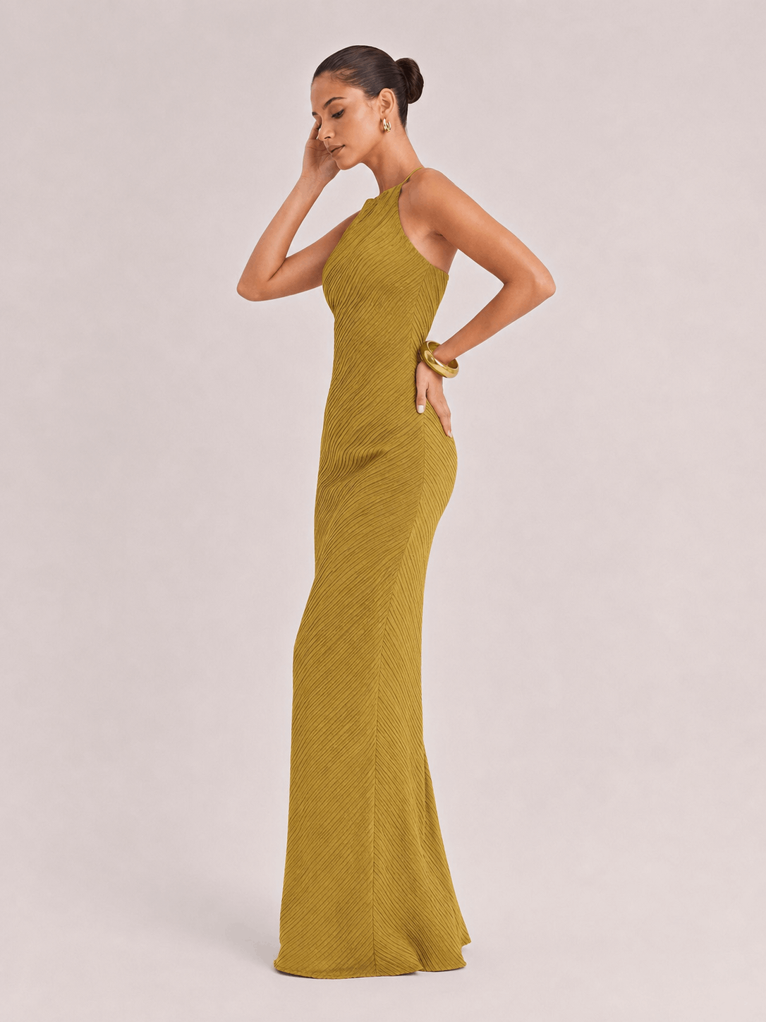 Elegant Sexy Backless Lace-Up Party Maxi Dress