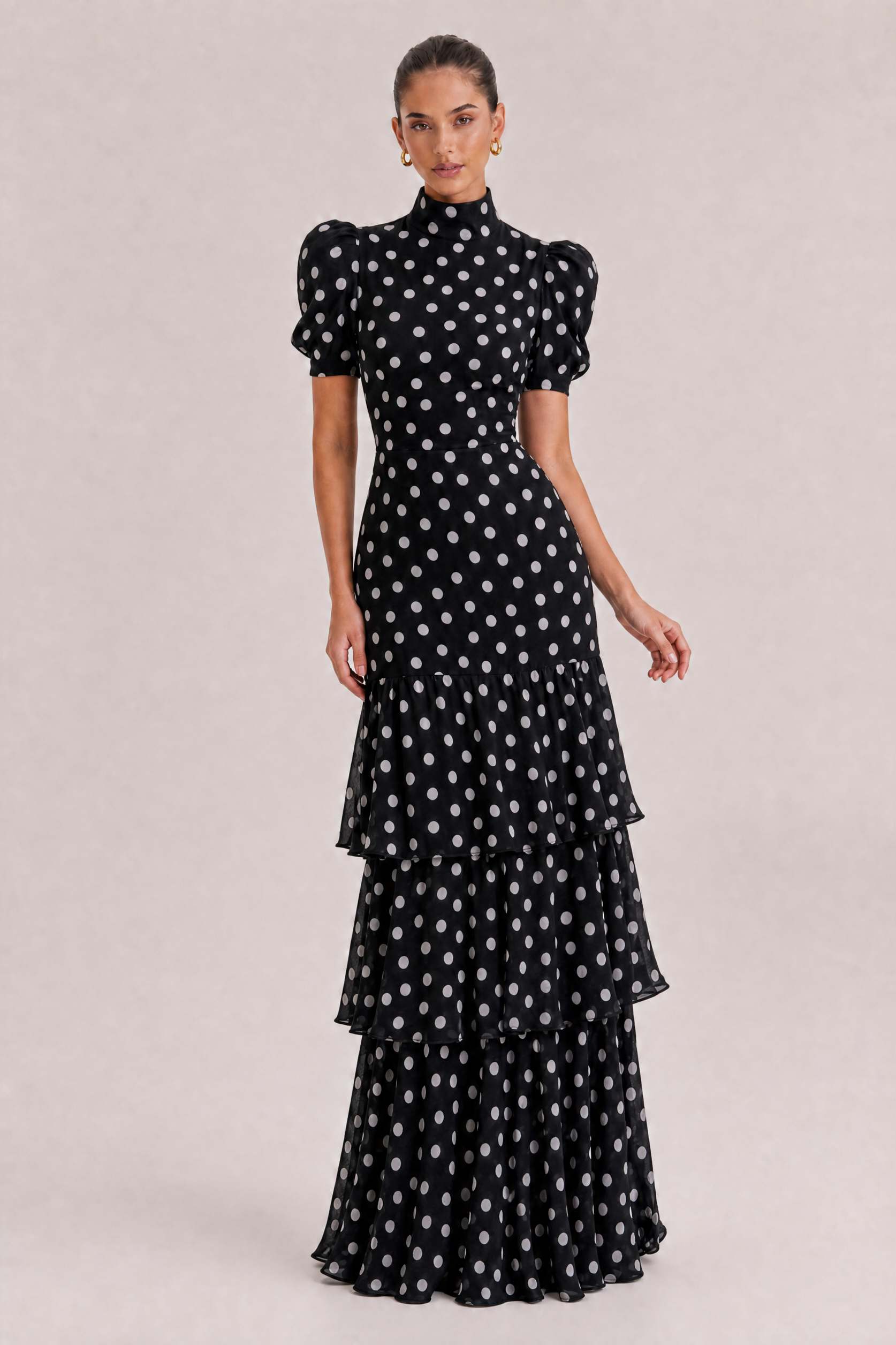 Retro Princess Multi-Layer Maxi Cake Dress