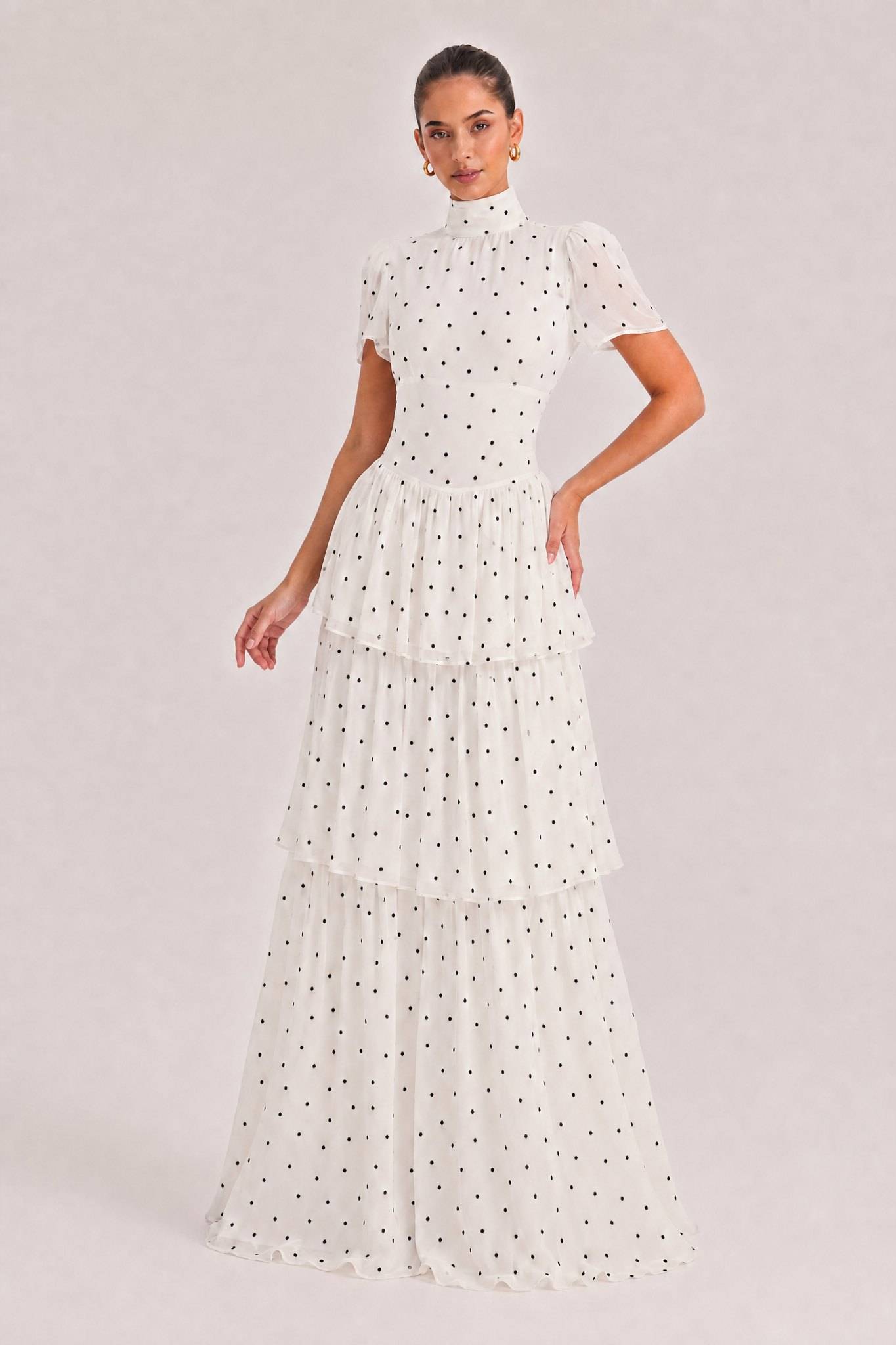 Retro Princess Multi-Layer Maxi Cake Dress
