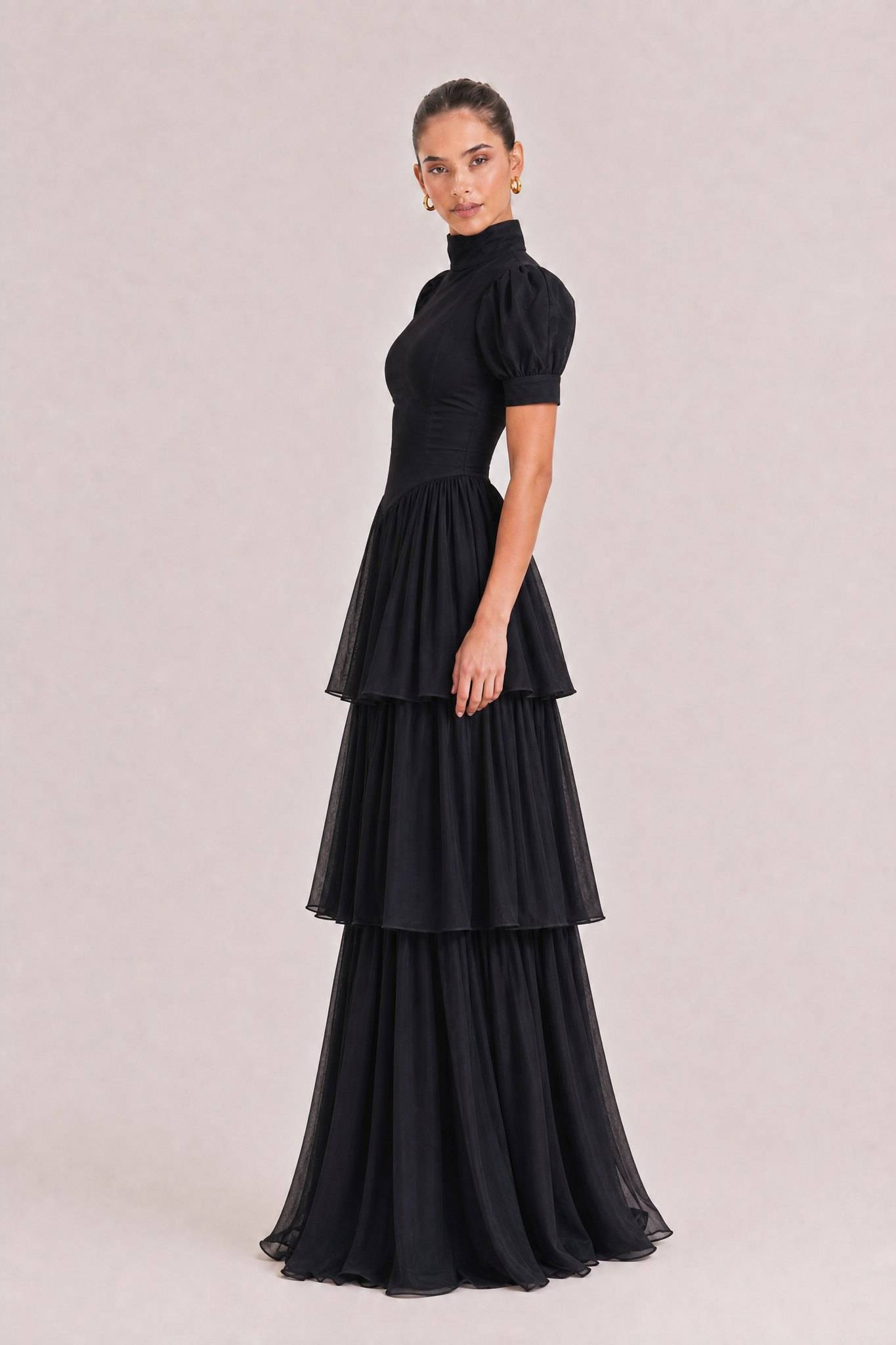 Retro Princess Multi-Layer Maxi Cake Dress