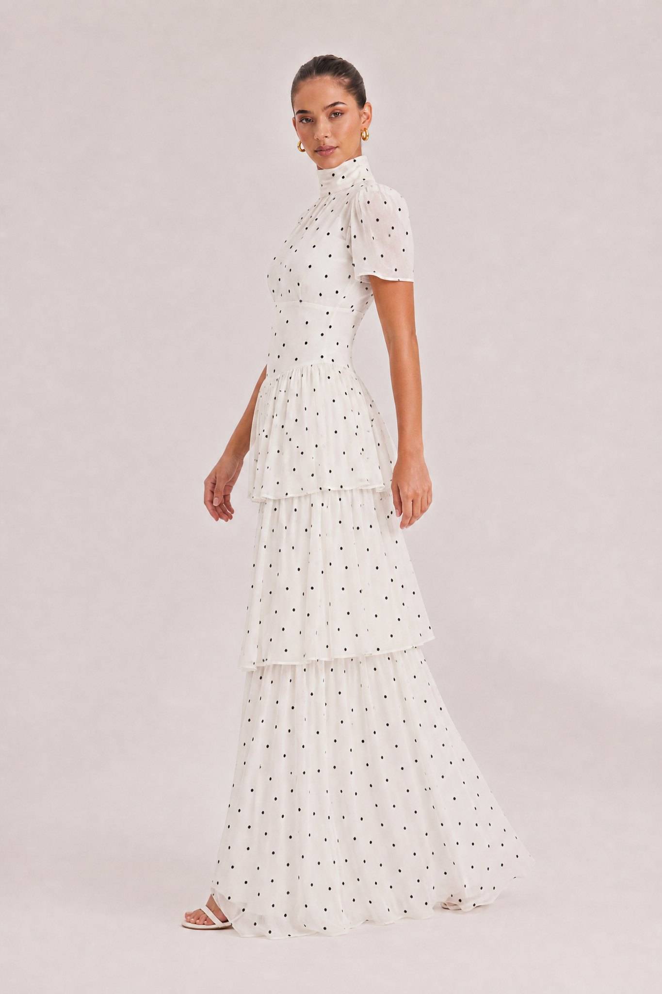 Retro Princess Multi-Layer Maxi Cake Dress