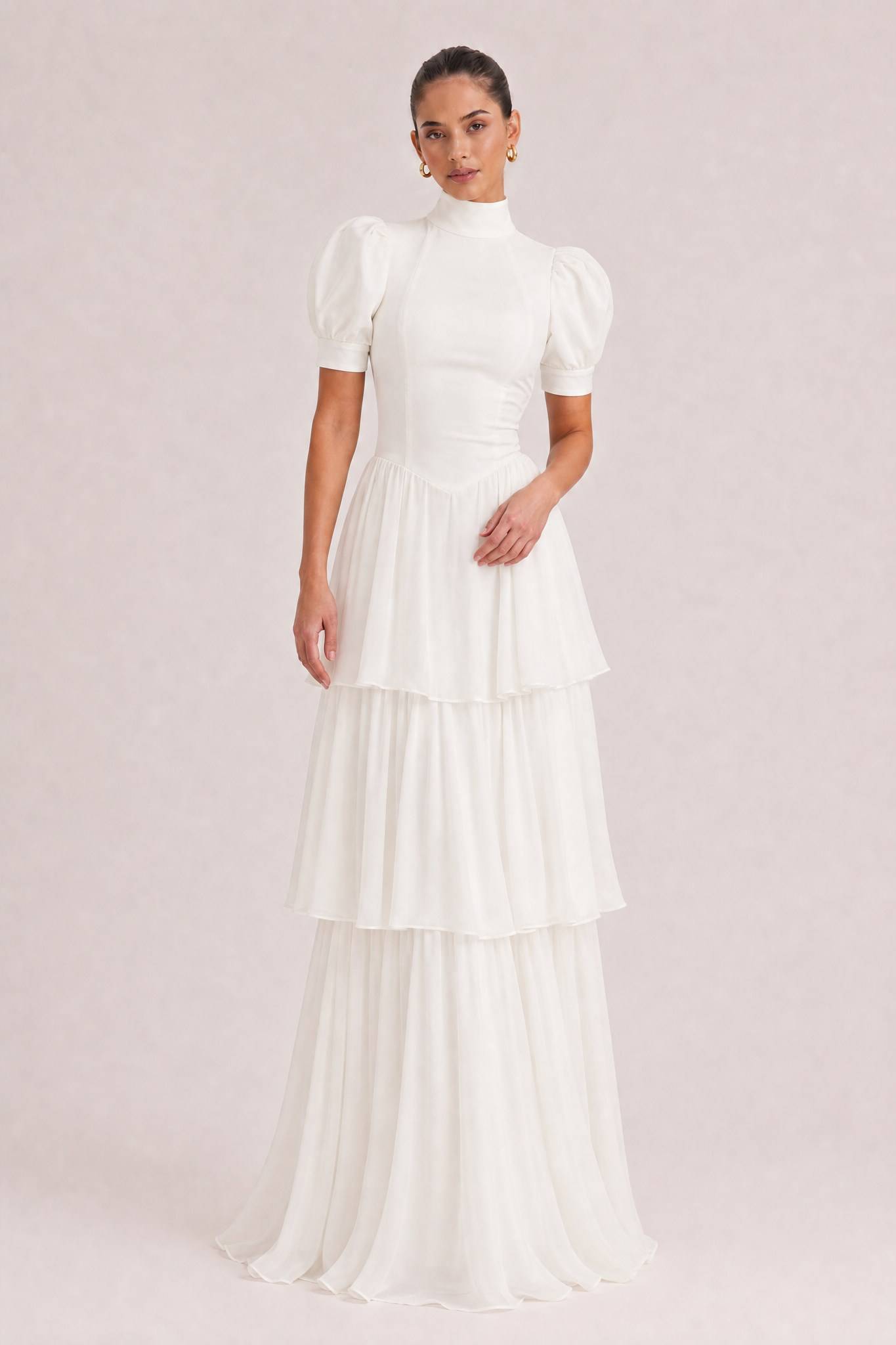 Retro Princess Multi-Layer Maxi Cake Dress