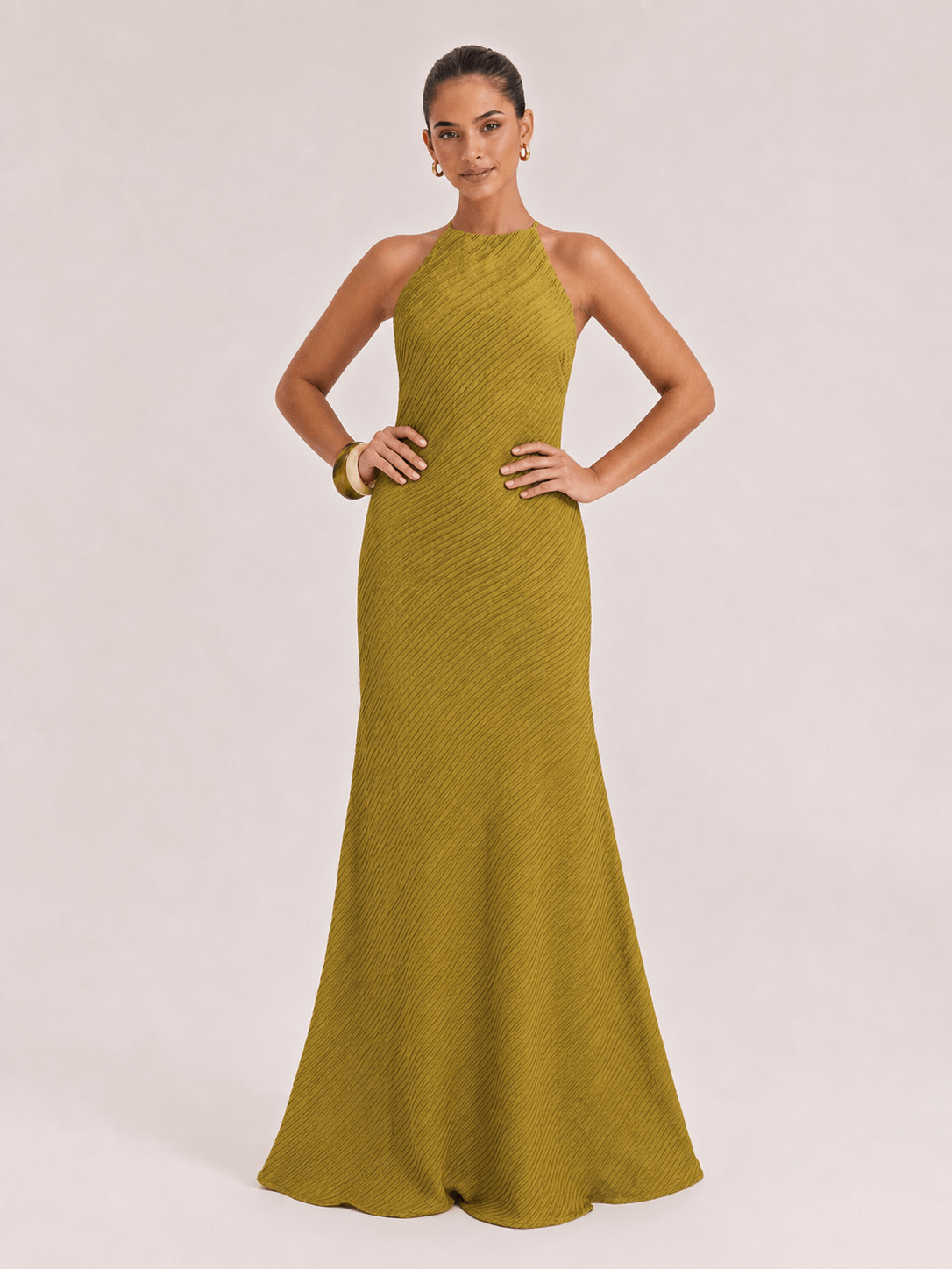 Elegant Sexy Backless Lace-Up Party Maxi Dress