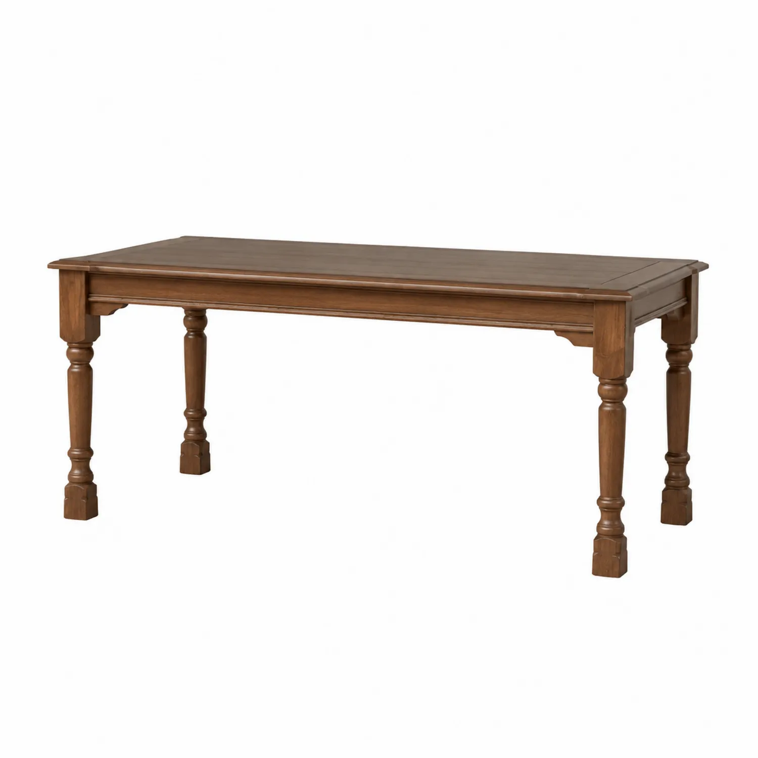 Table en bois de chêne marron