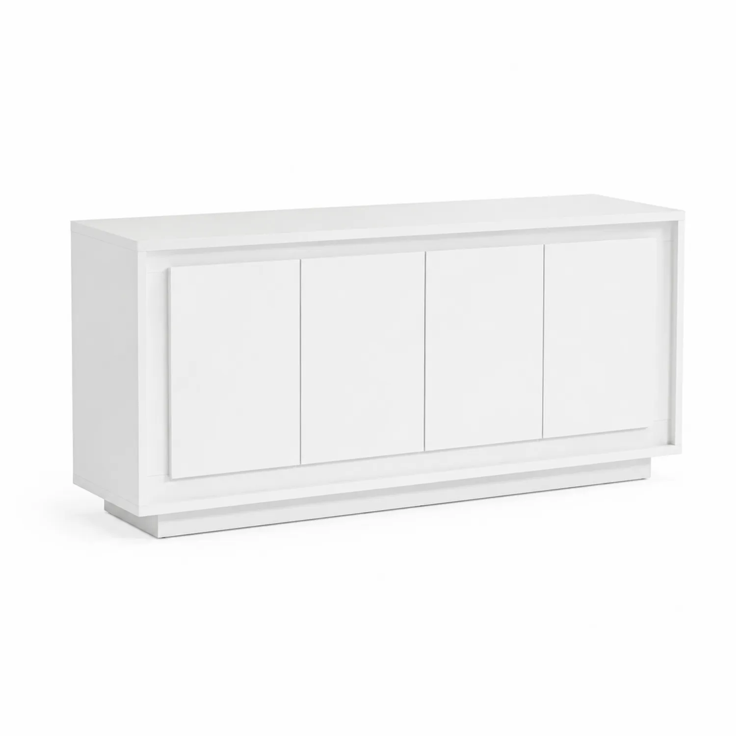 Buffet en Bois Blanc 180x40x80 cm