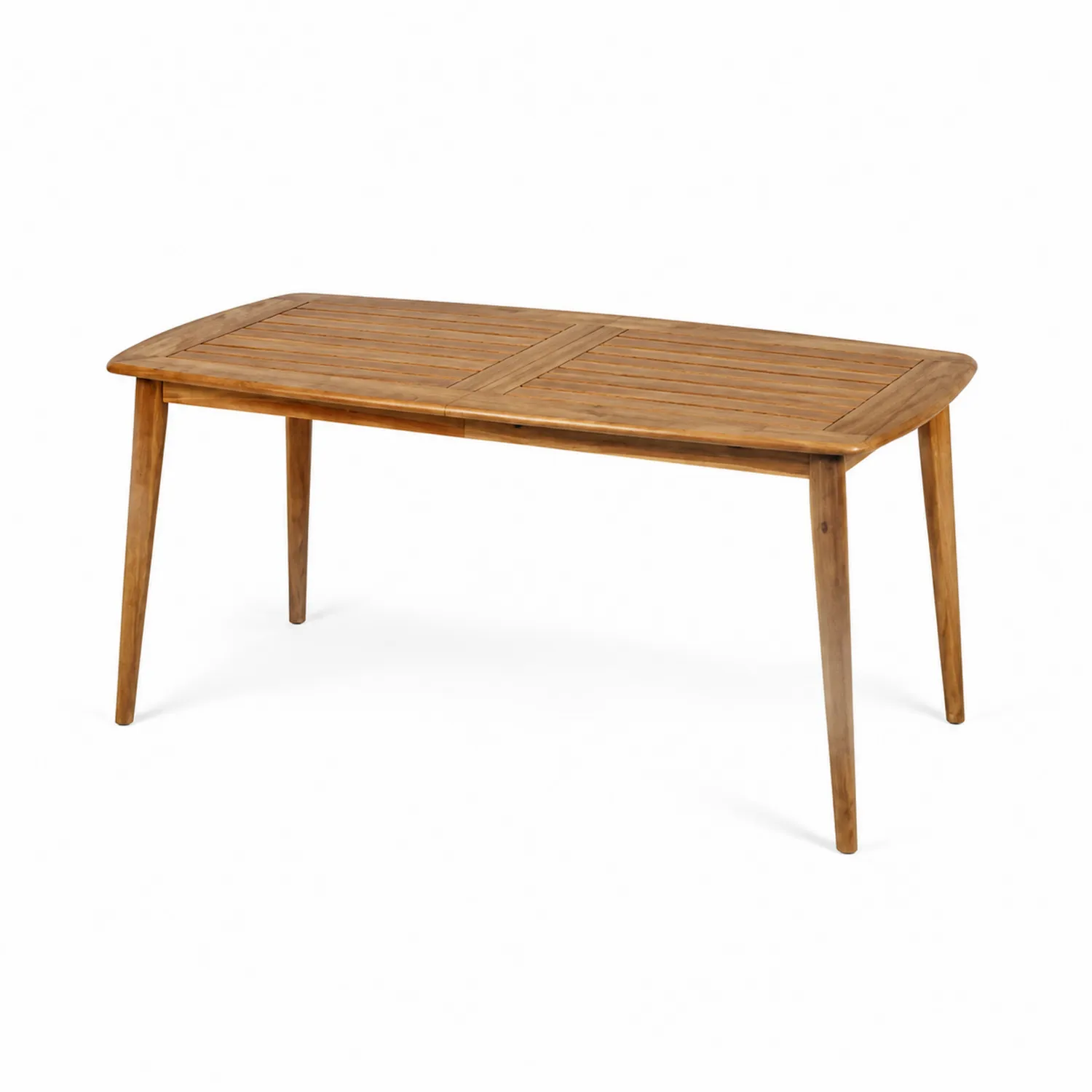 Table de jardin en bois d'acacia 150x90 cm