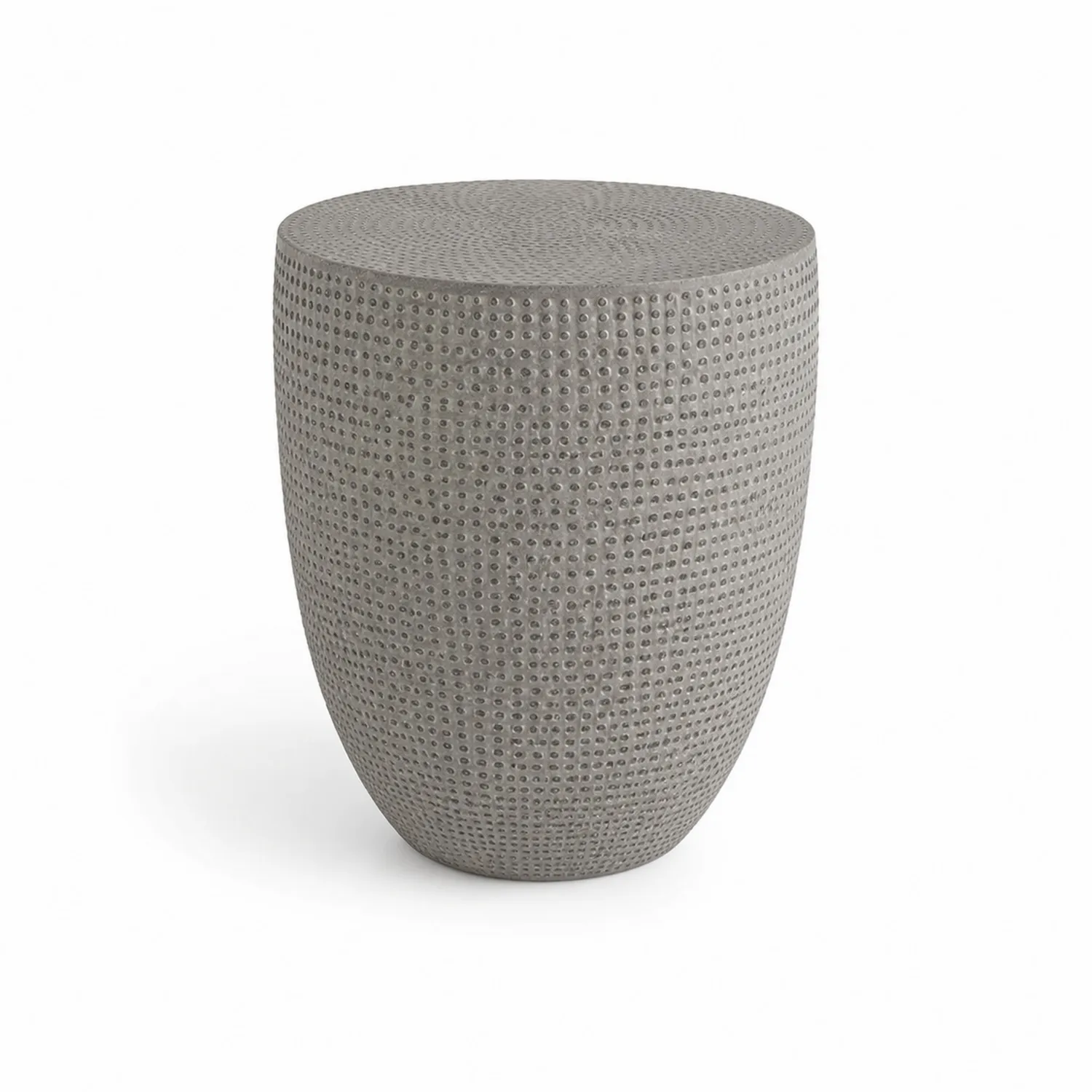 Table d'appoint en béton gris 45 cm-norqironix