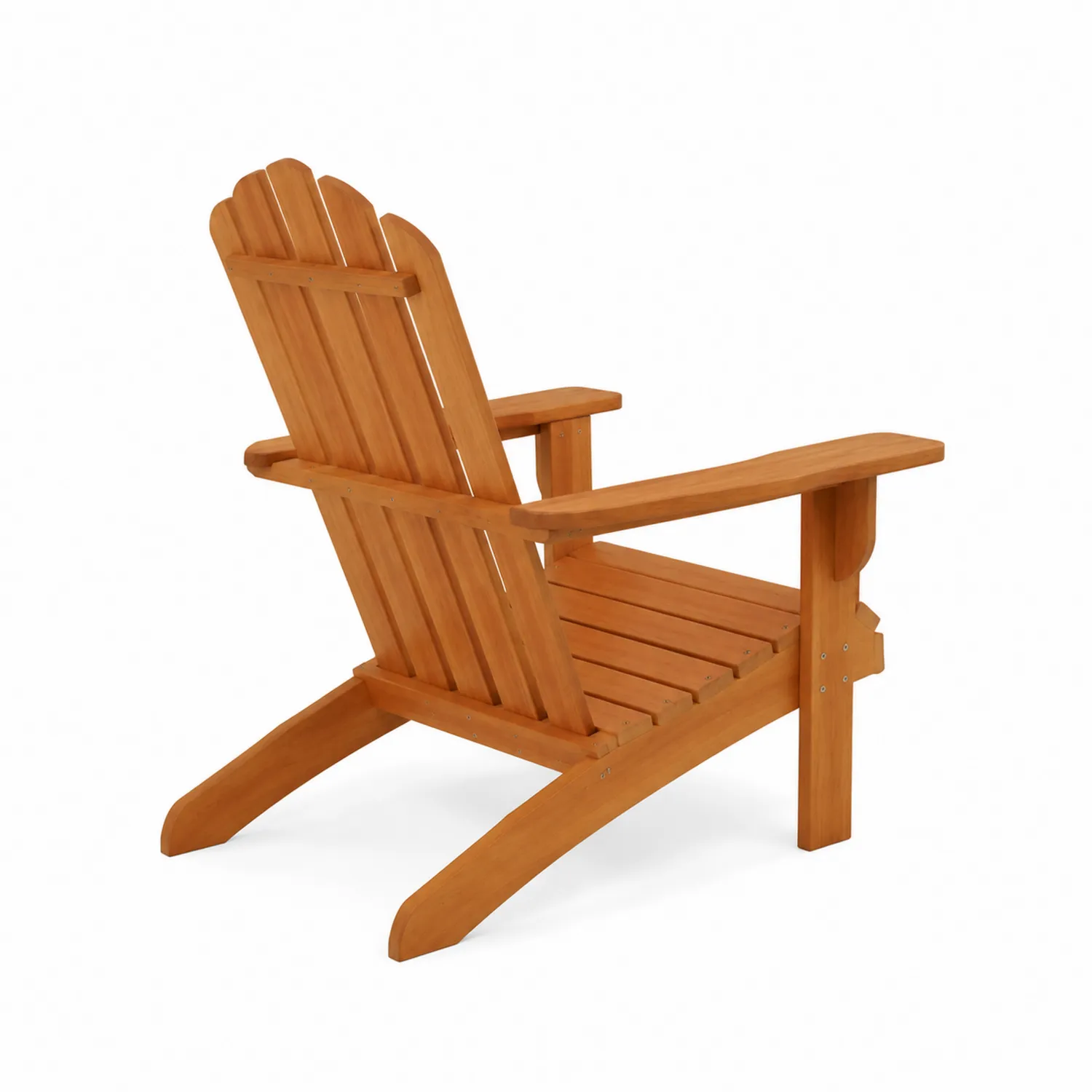 Chaise Adirondack en bois d'acacia pour extérieur-norqironix