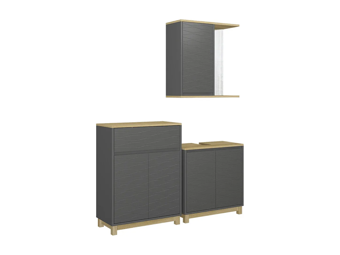 Badezimmer,Bereich Badezimmermöbel,Badezimmer-Set-Furniilume