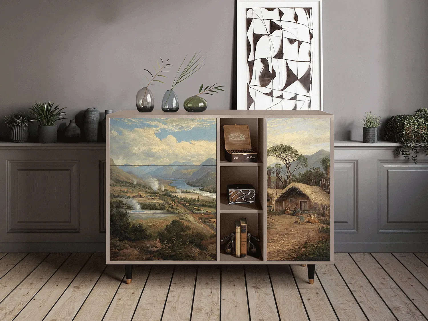 Esszimmer und Küche,Esszimmermöbel,Sideboard-Furniilume