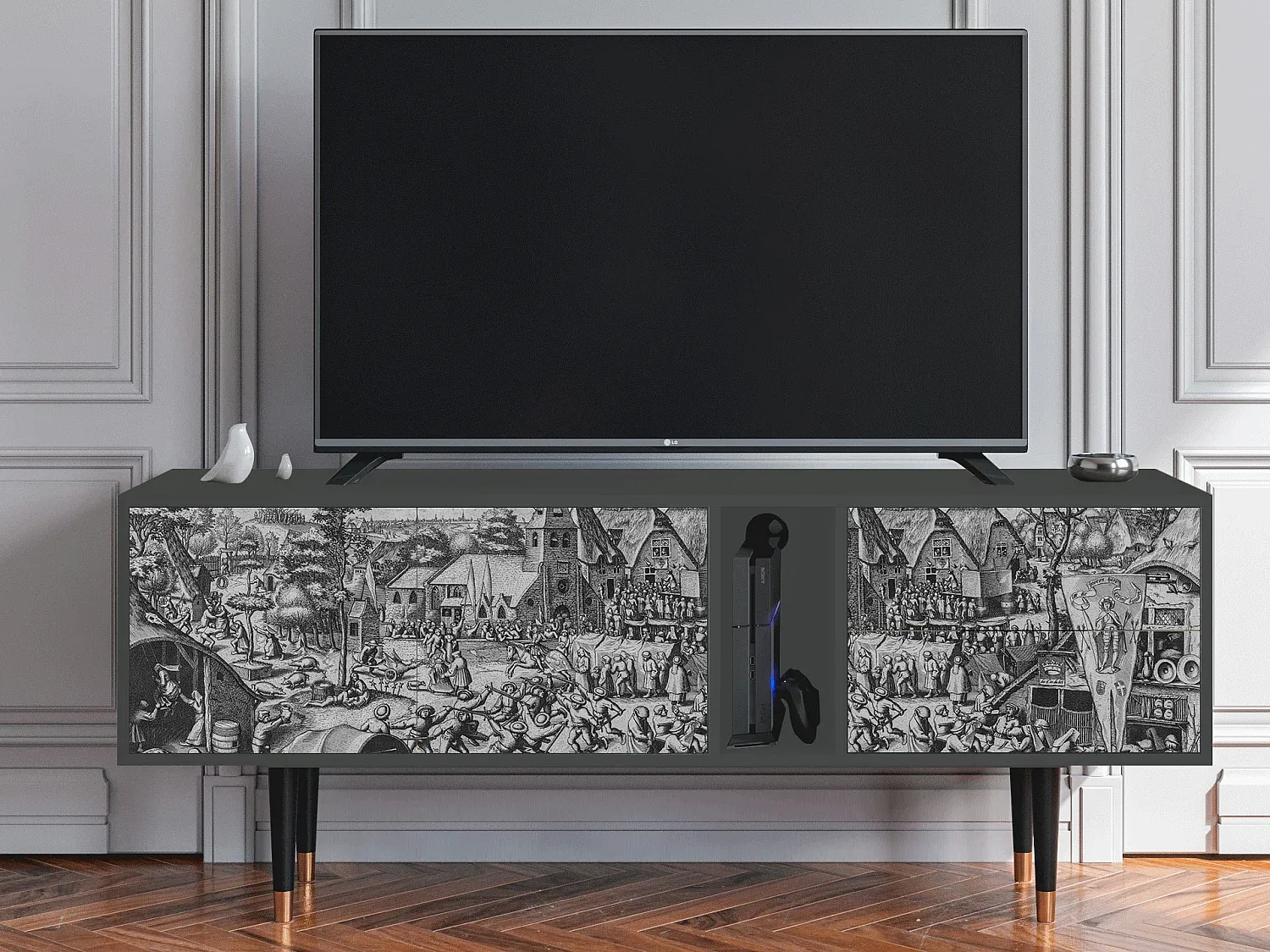 Wohnzimmer und Flur,Wohnzimmermöbel,TV-Board-Furniilume