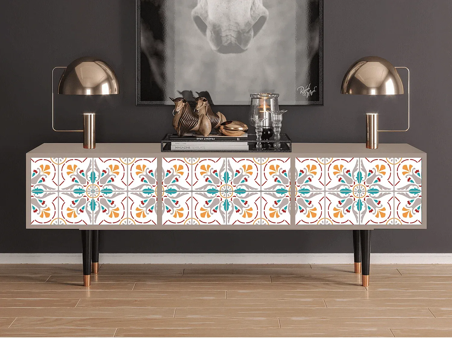 Wohnzimmer und Flur,Wohnzimmermöbel,TV-Board-Furniilume
