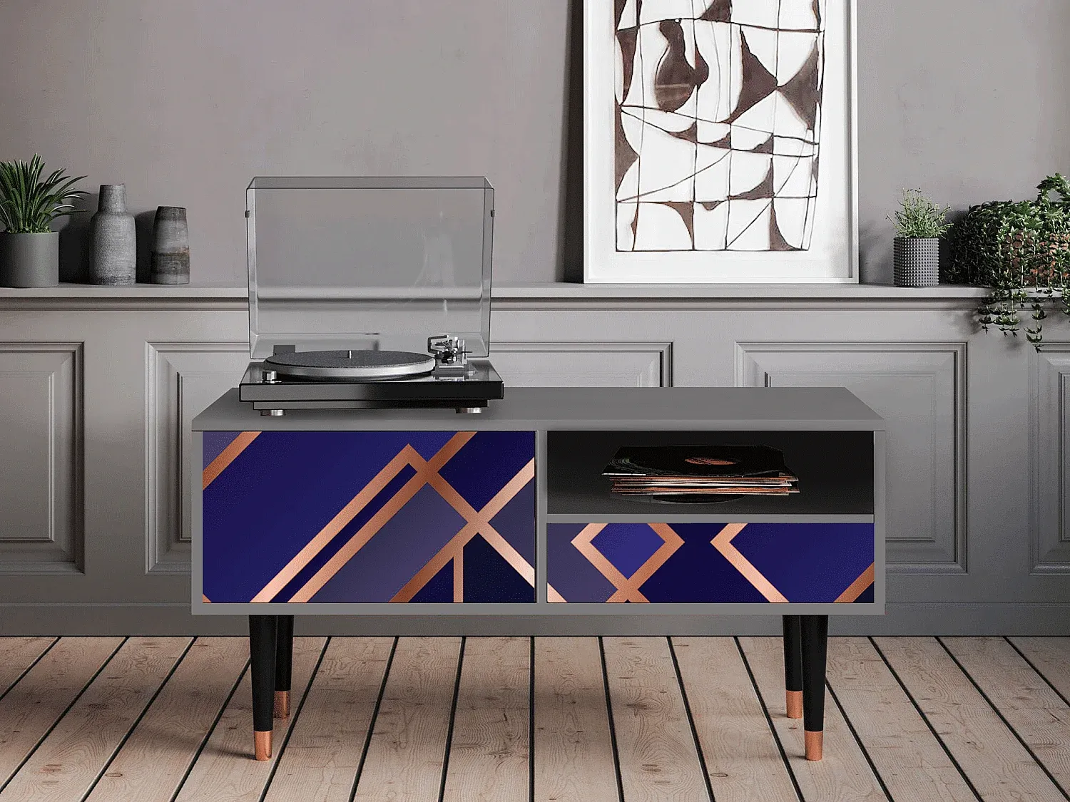 Wohnzimmer und Flur,Wohnzimmermöbel,TV-Board-Furniilume