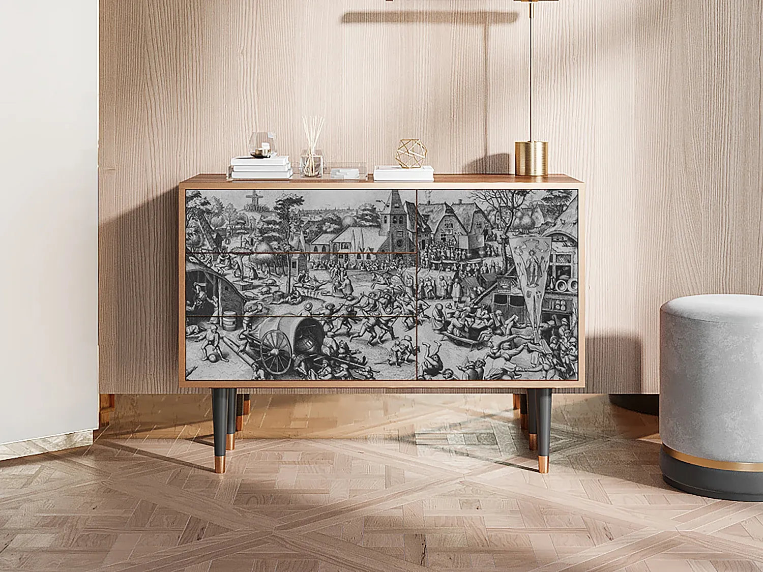 Esszimmer und Küche,Esszimmermöbel,Sideboard-Furniilume