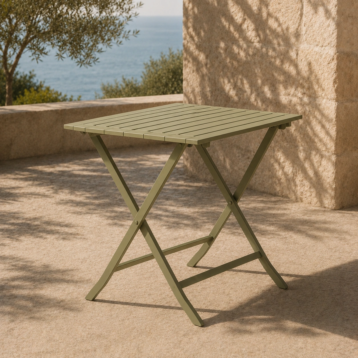 Klapptisch Creme Outdoor