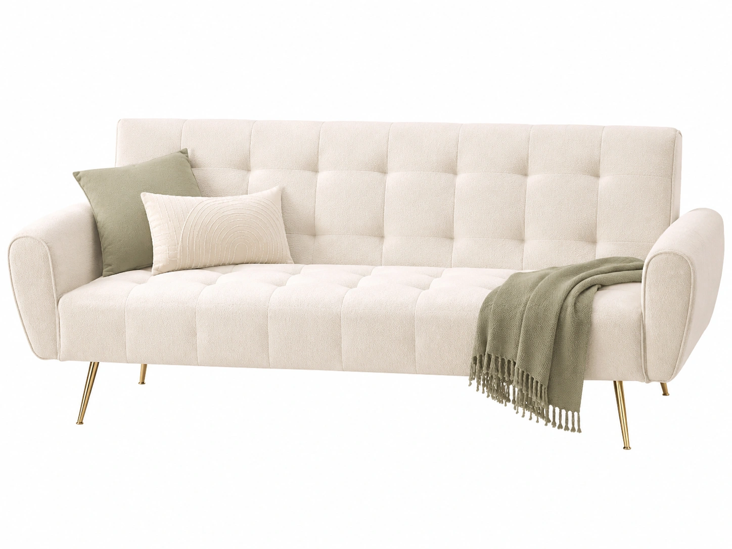 Sofa modular beige para momentos de calma y estilo-Cozynto
