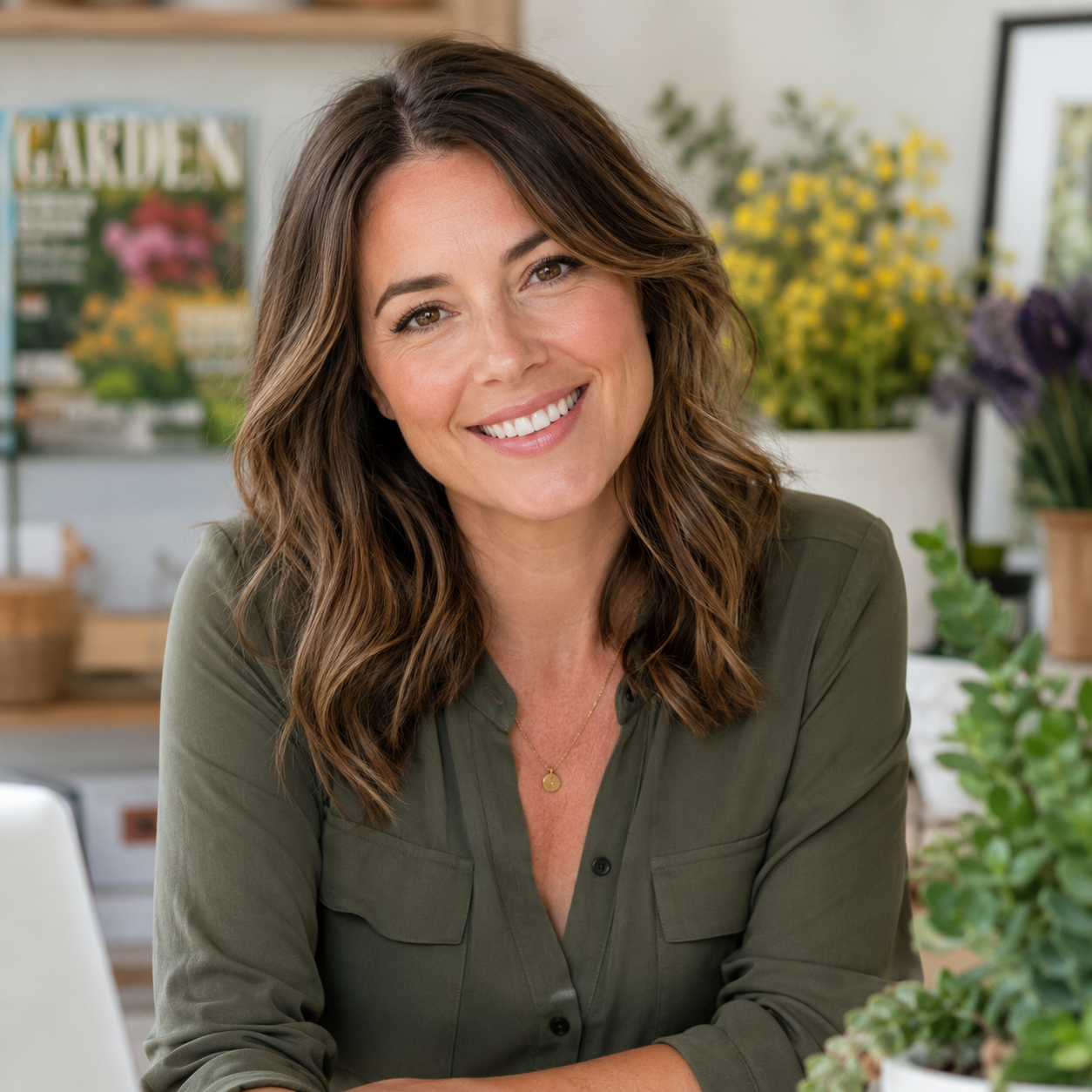 Portrait of a friendly female home and garden editor for the article author image