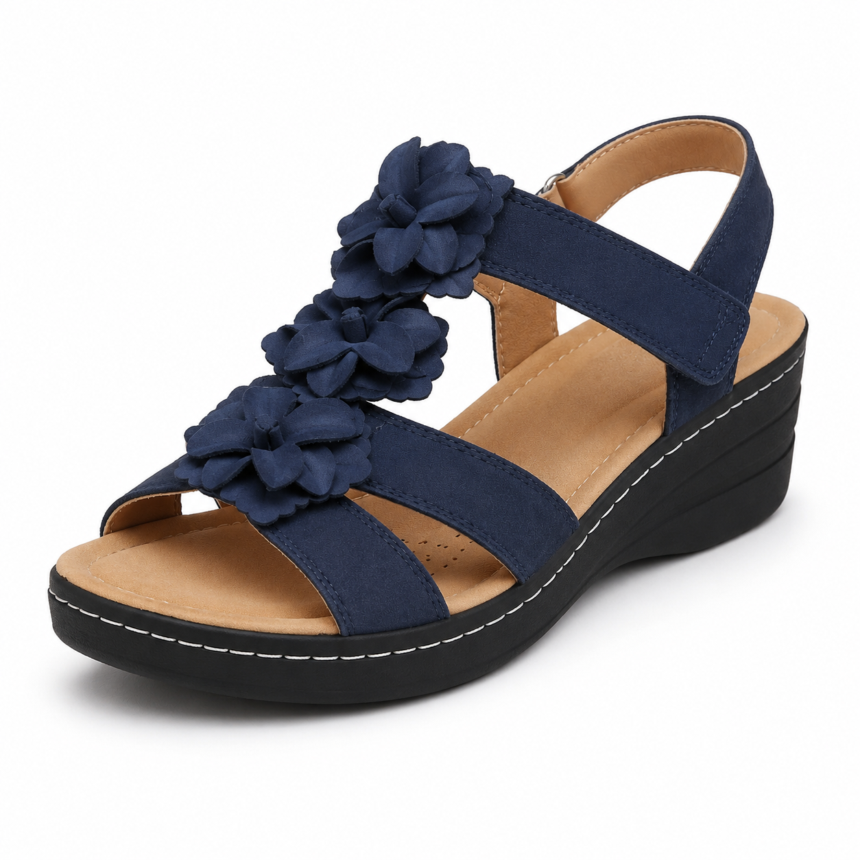 Women's summer series flower platform sandals