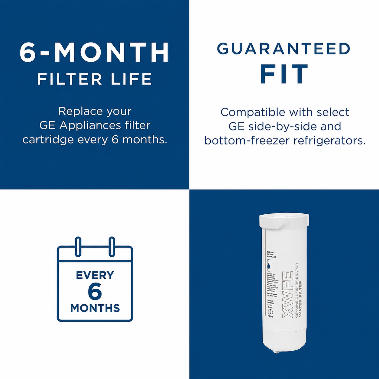 XWFE Refrigerator Water Filter