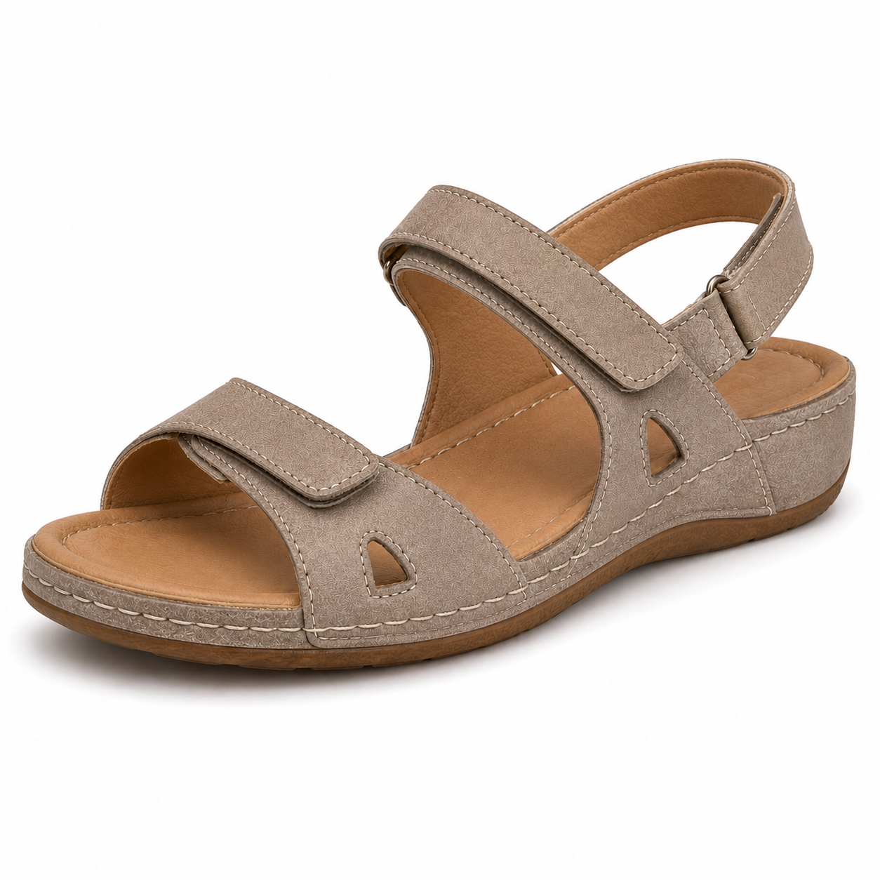 TheWetherly WOMEN’S MINIMAL SUED SANDALS