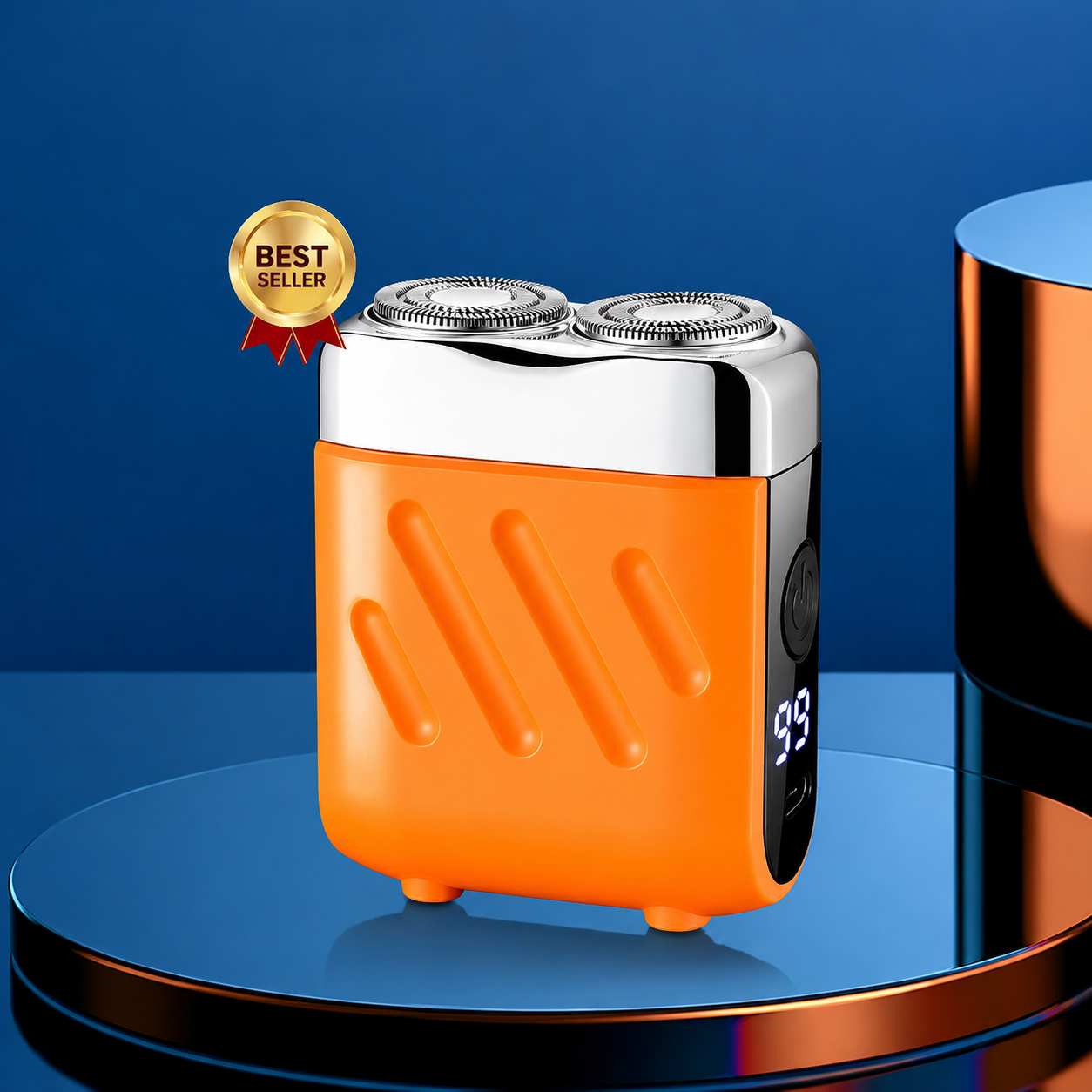 【German precision engineering, a best-selling shaver in Europe and America!】The new generation dual-head pocket shaver，Instant shaving, haircutting, and hair removal in just 1 second! Suitable for the whole family!
